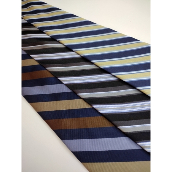 Bundle of 3 silk ties - Picture 2 of 7